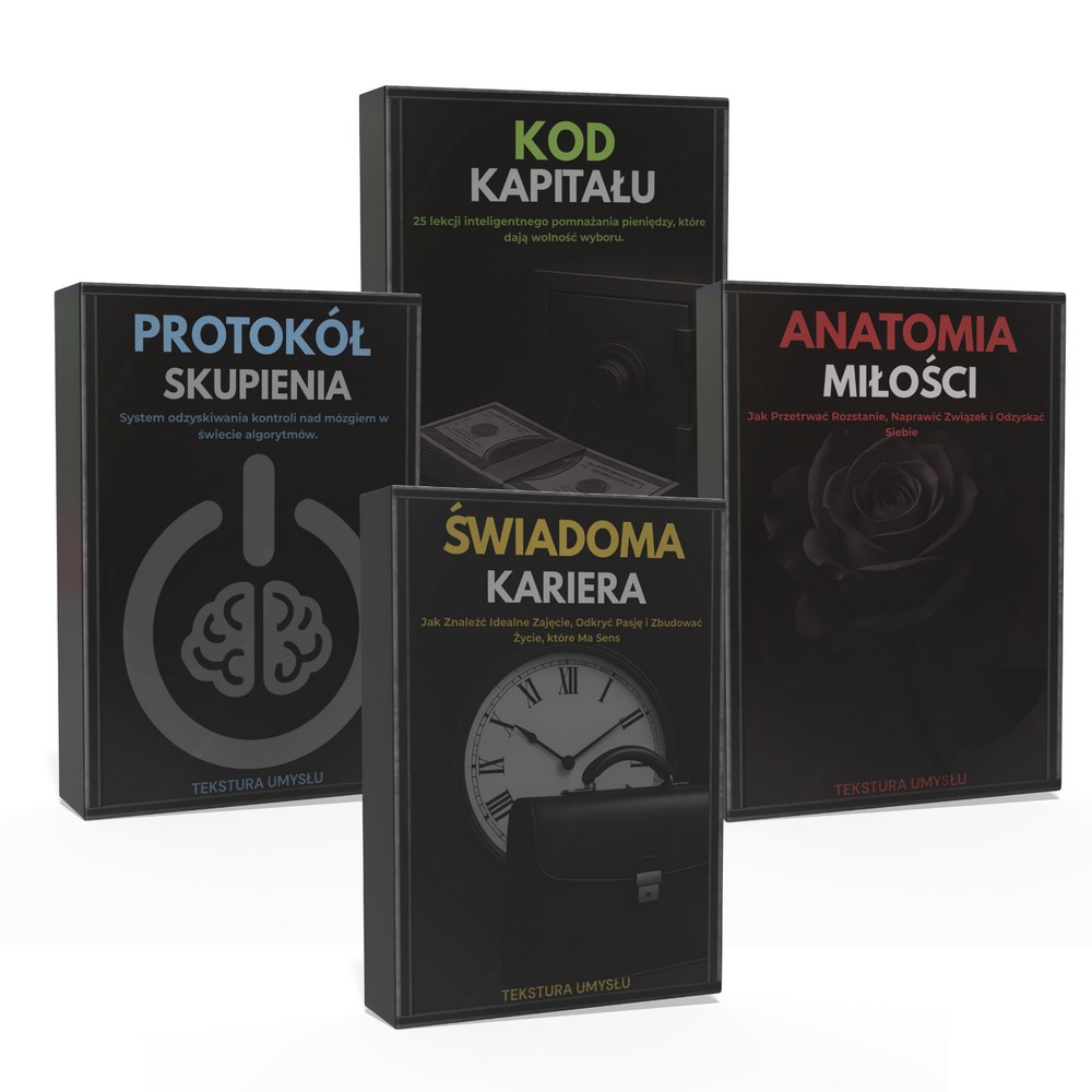KOLEKCJA: Świadome Życie (Zestaw 4 E-booków)