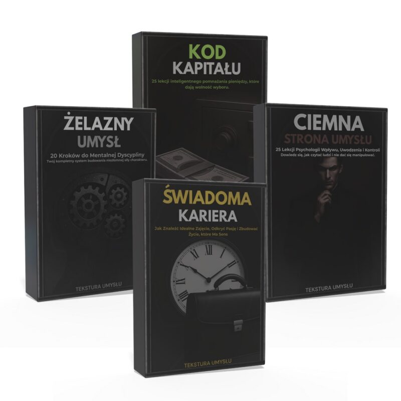KOLEKCJA: Fundament Sukcesu (Zestaw 4 E-booków)