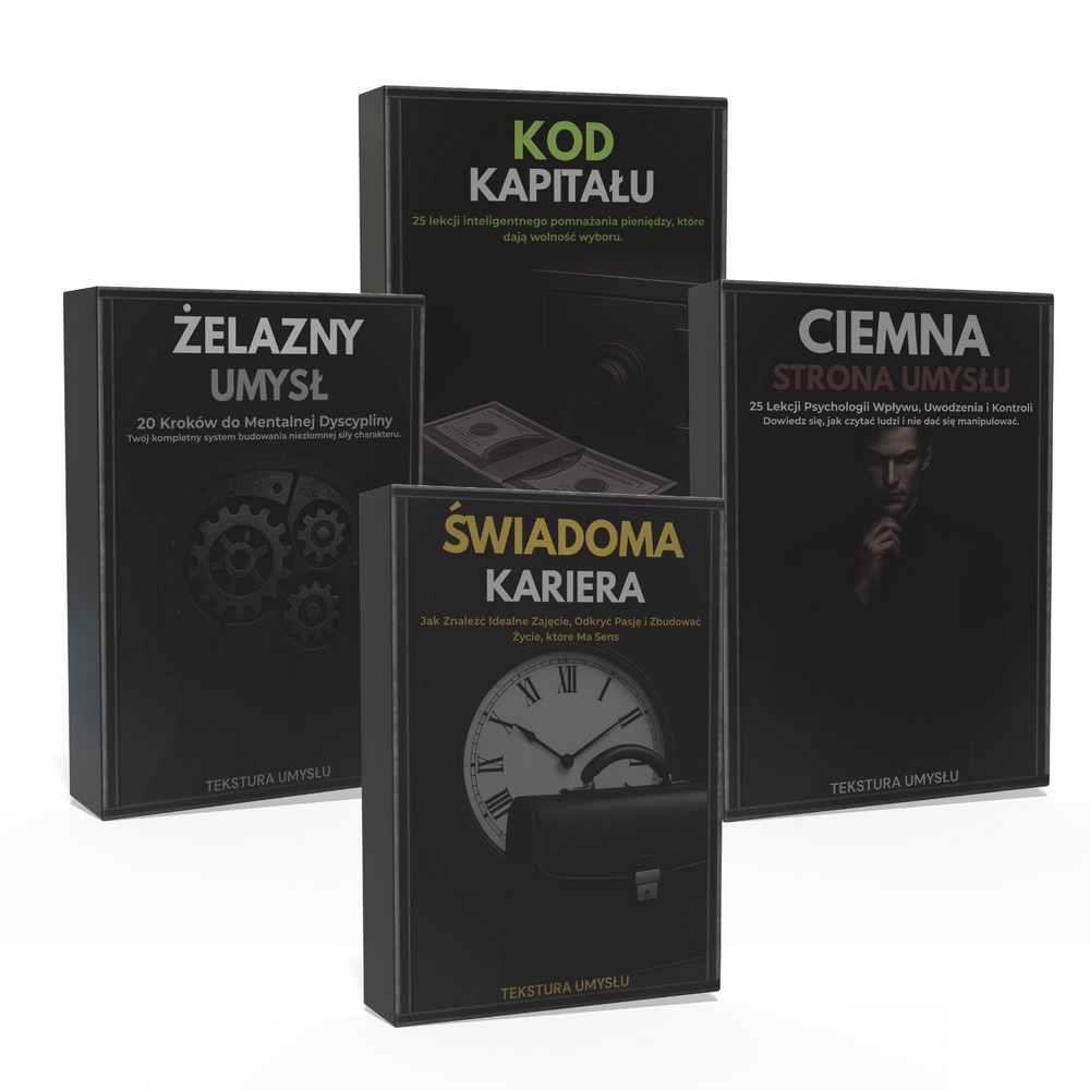 KOLEKCJA: Fundament Sukcesu (Zestaw 4 E-booków)