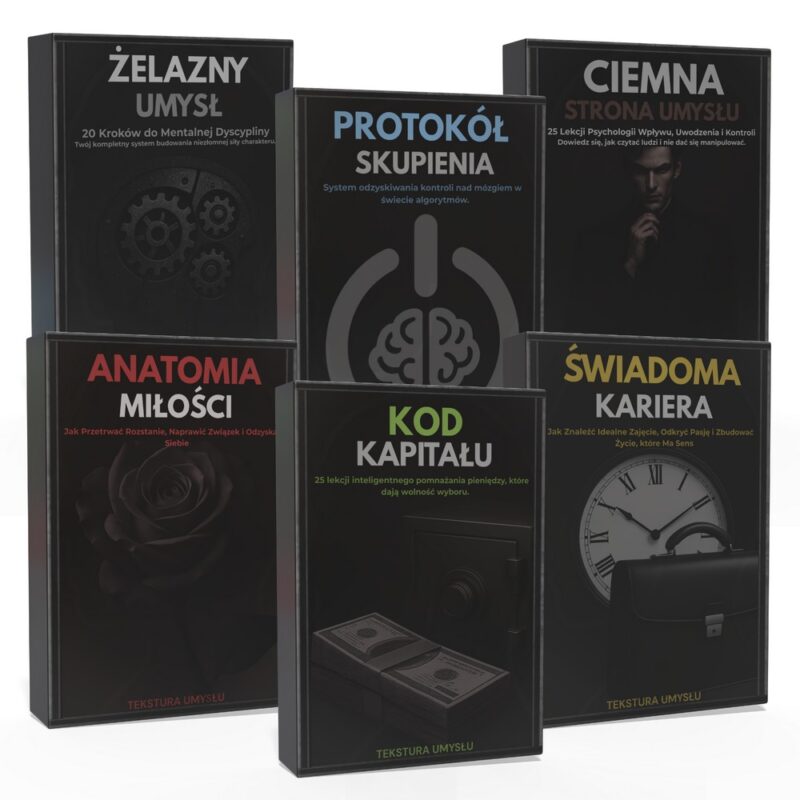 KOMPLETNA TRANSFORMACJA: Antologia Rozwoju 360° (Zestaw 6 E-booków)