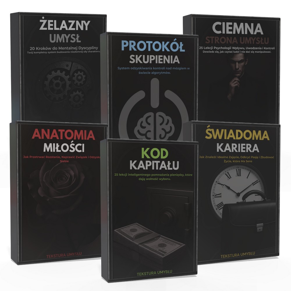 KOMPLETNA TRANSFORMACJA: Antologia Rozwoju 360° (Zestaw 6 E-booków)